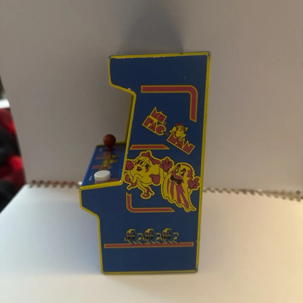 Ms. Pac-Man Mini Arcade Game - Blue